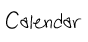 Calendar